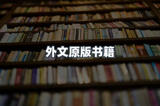 外文原版书籍